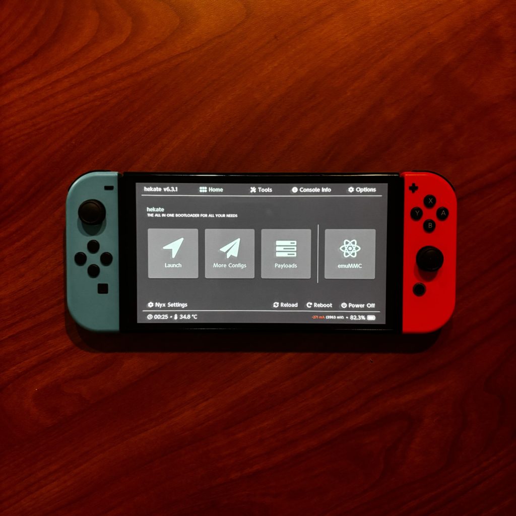Nintendo Switch Oled Kamikaze Mod